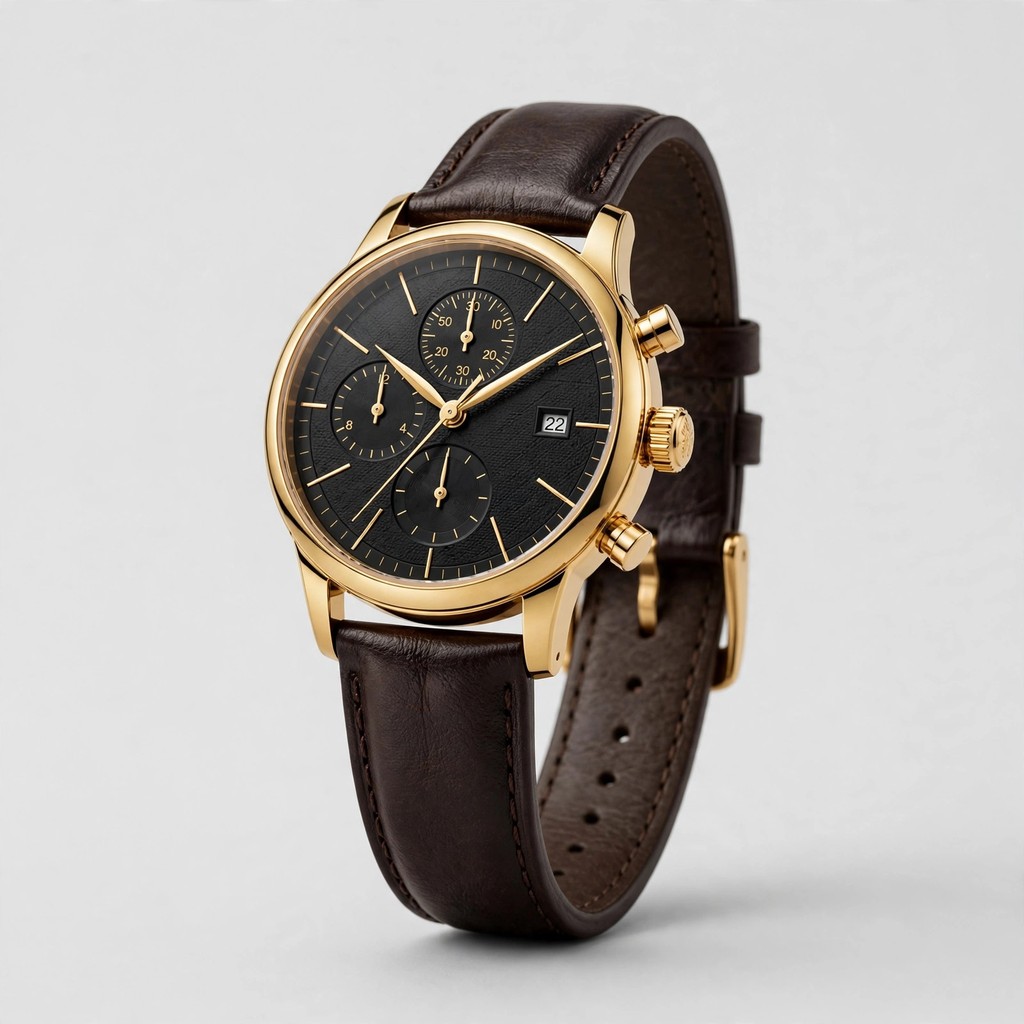 Original photo of a luxury watch